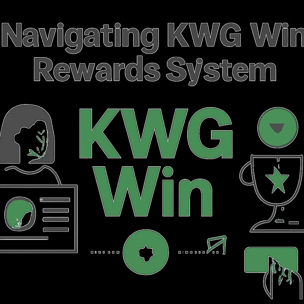 An educational diagram about the KWG Win Rewards System.