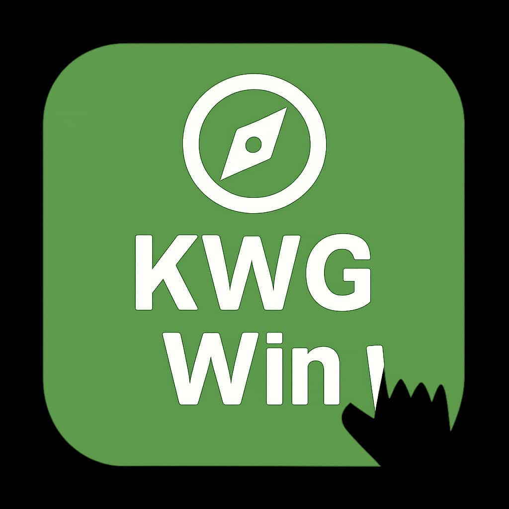An icon representing the KWG Win Rewards System.